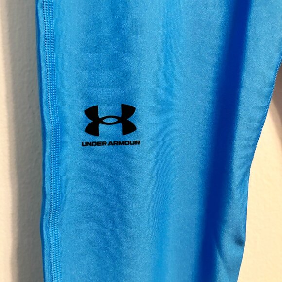 Metallic Blue Leggings | Size M - Picture 3 of 7